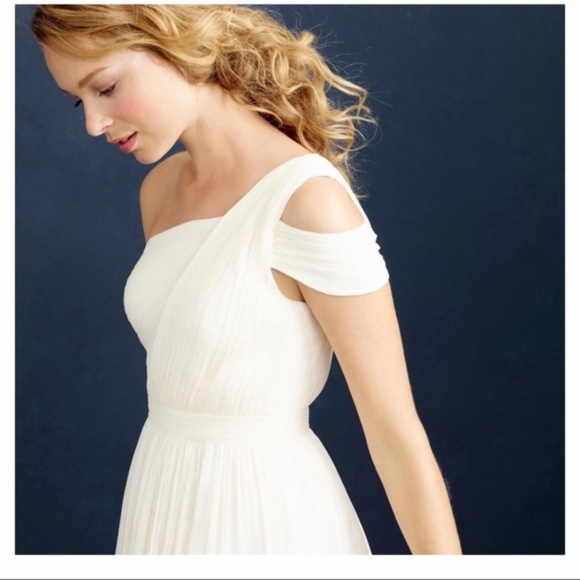 J. Crew Dresses & Skirts - J. Crew Ivory Cara Silk Wedding Gown